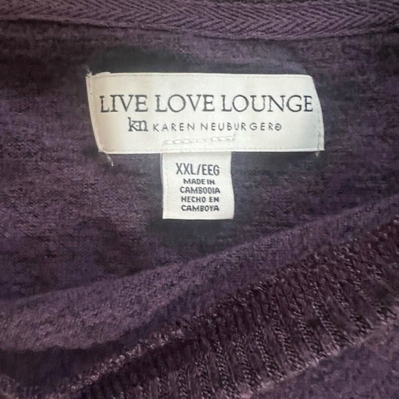 Karen Neuburger Live Love Lounge Sweater Size XXL - Picture 3 of 5